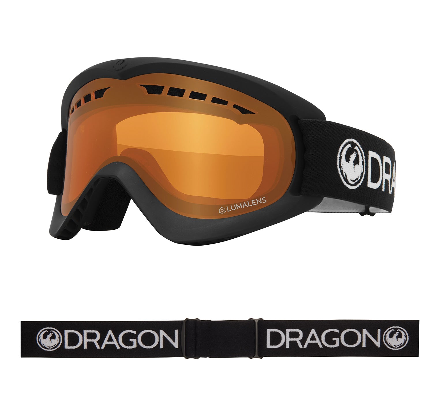 DX - Black with Lumalens Amber Lens