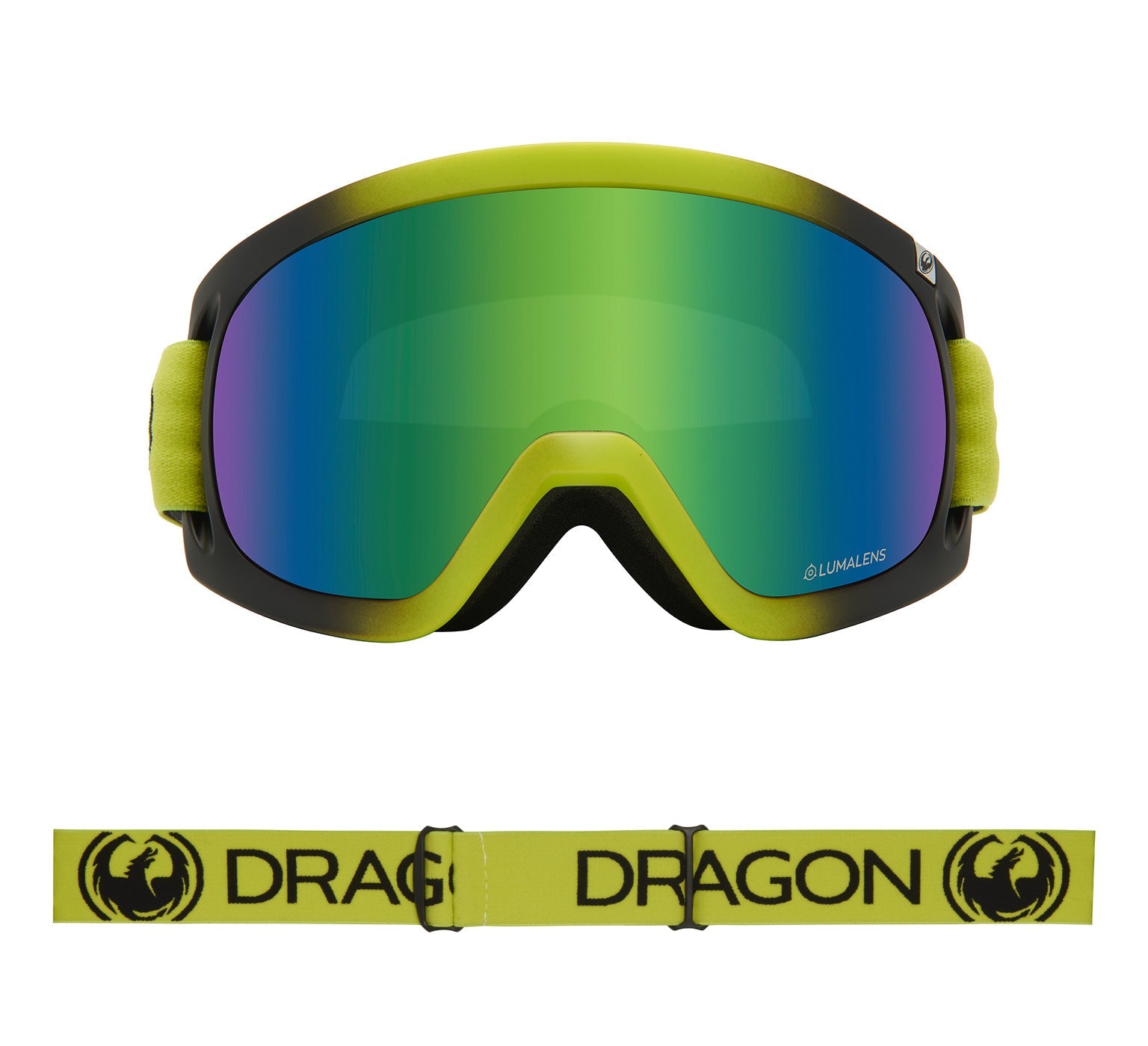 D3 OTG - Lime with Lumalens Green Ionized & Lumalens Amber Lens