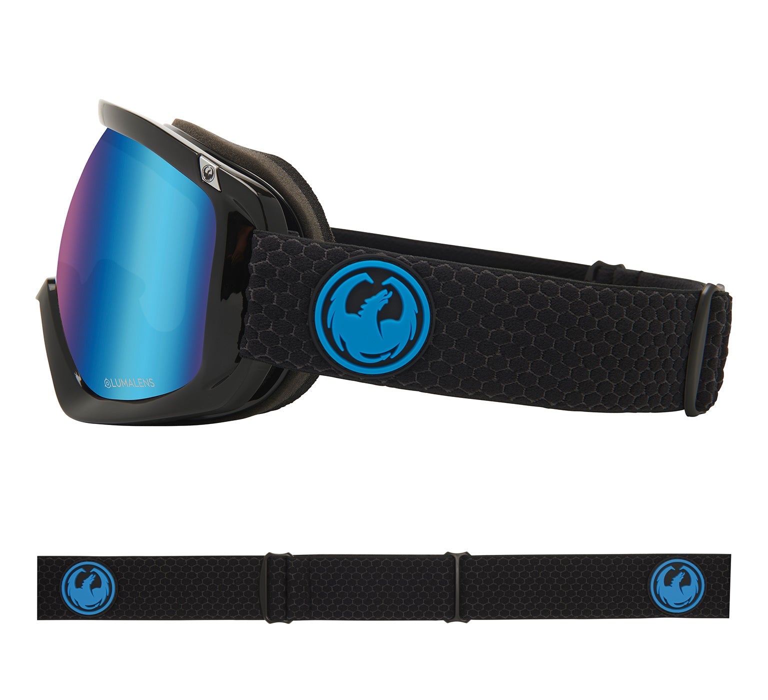 D3 OTG - Split with Lumalens Blue Ionized & Lumalens Amber Lens