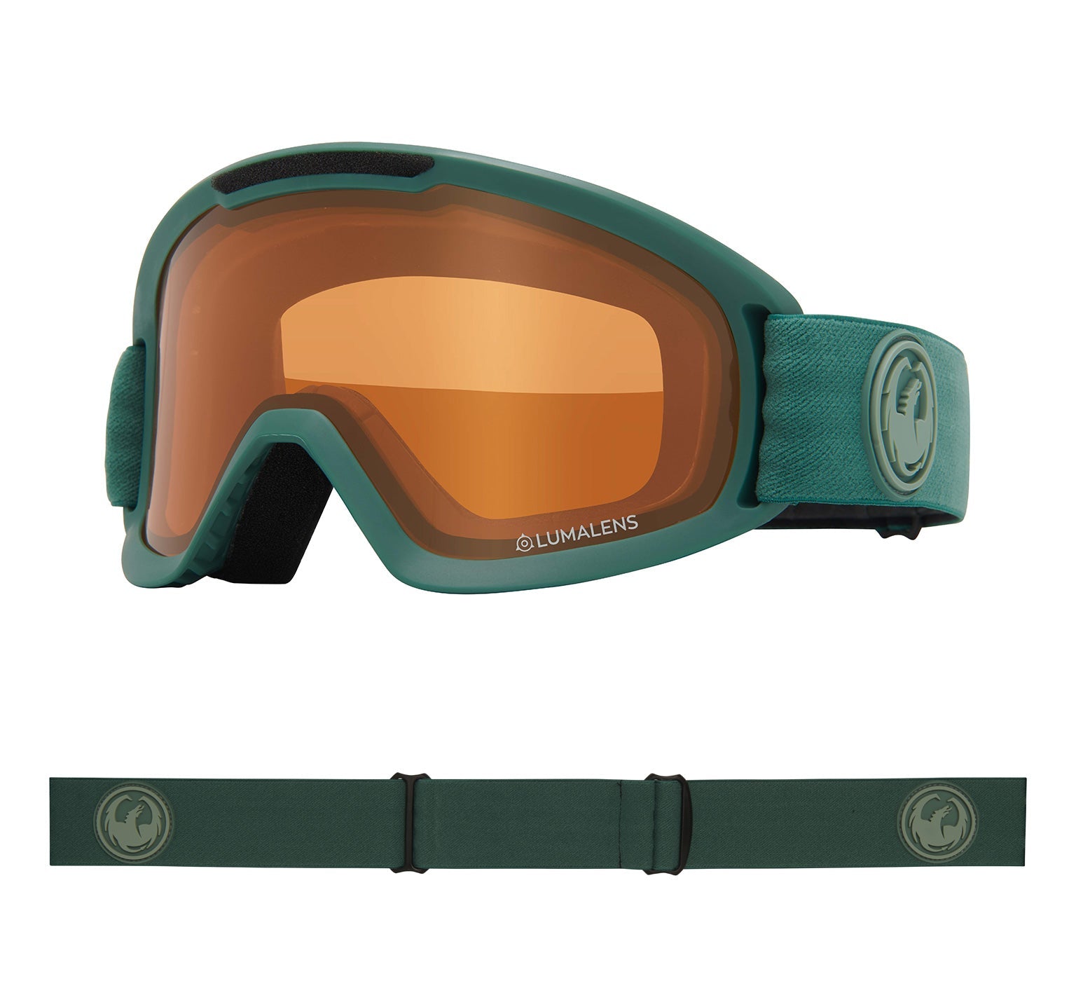 DX2 - Olive with Lumalens Amber & Lumalens Dark Smoke Lens