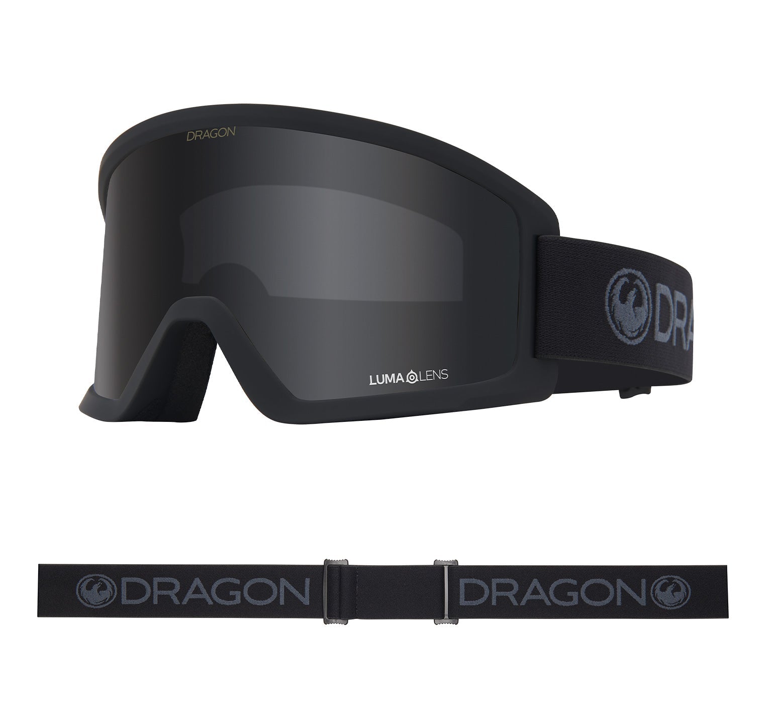 DX3 L OTG - Blackout with Lumalens Dark Smoke Lens