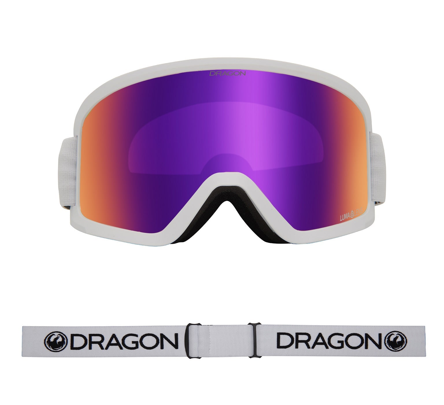 DX3 OTG - White with Lumalens Purple Ionized & Lumalens Amber Lens