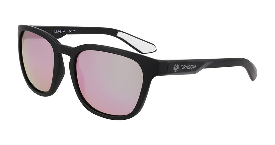 DUNE - Matte Black H2O with Polarized Lumalens Rose Gold Ionized Lens