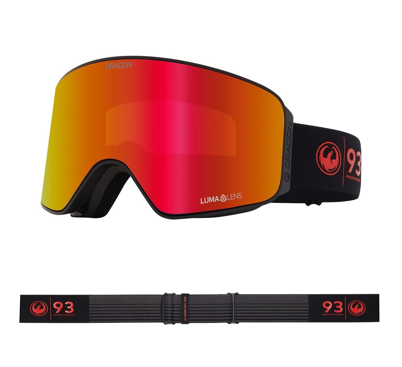 NFX MAG OTG - 30 Years with Lumalens Red Ionized & Lumalens Light Rose Lens