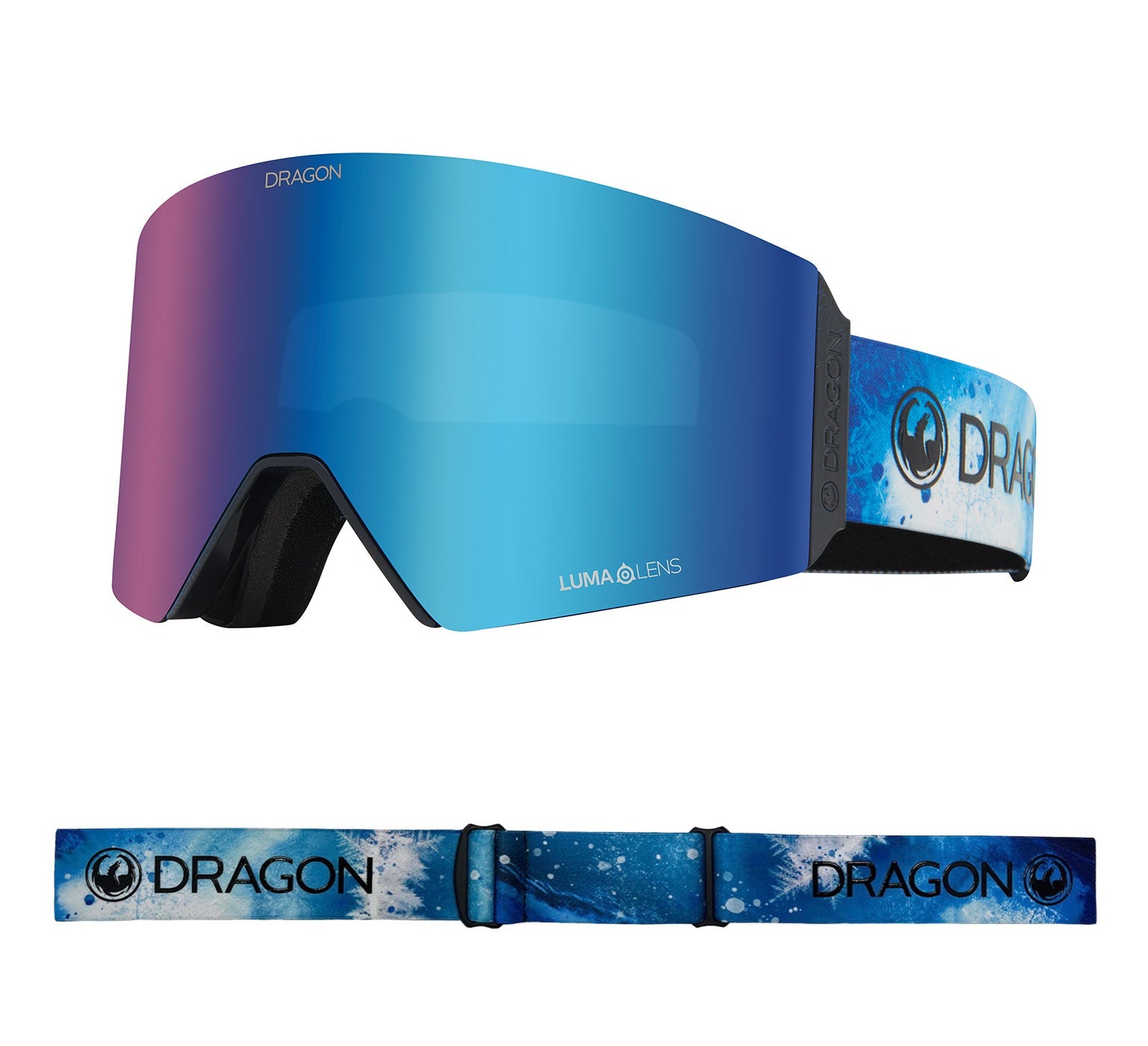 RVX OTG - Permafrost with Lumalens Blue Ionized & Lumalens Amber Lens