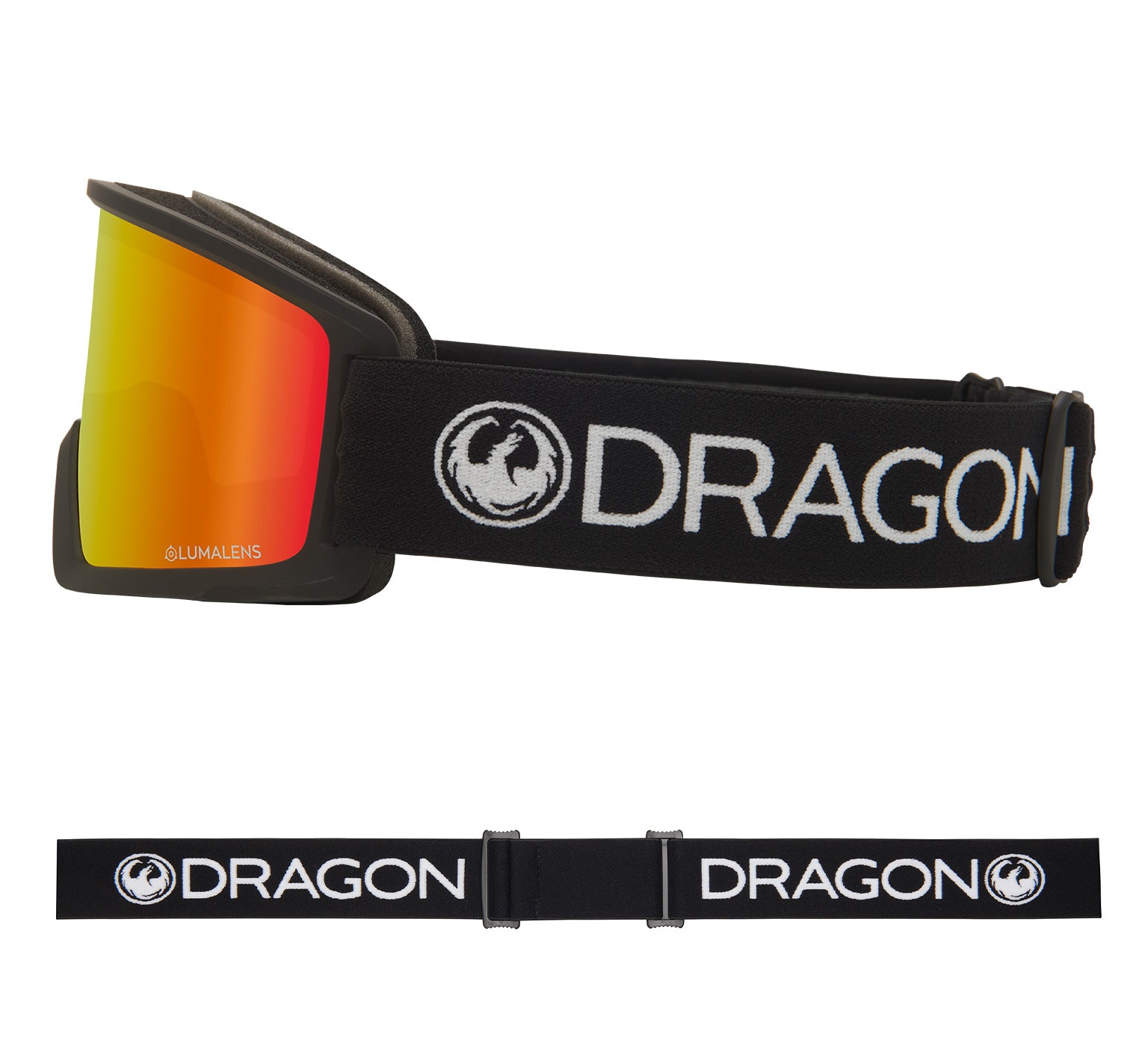 DX3 OTG - Black with Lumalens Red Ionized Lens 40494-001 - Dragon