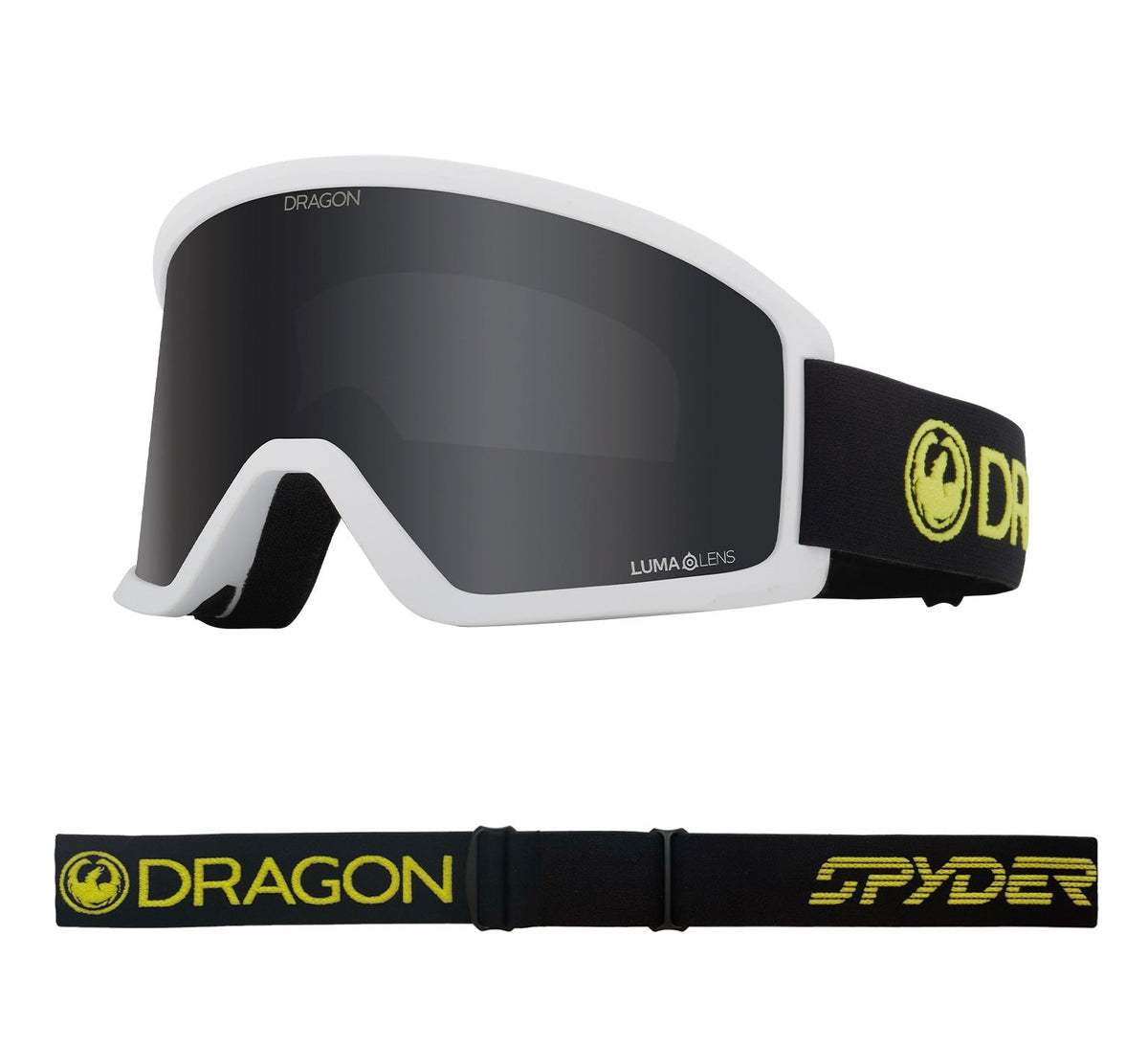 DX3 OTG - Citron Spyder Collab with Lumalens Dark Smoke Lens