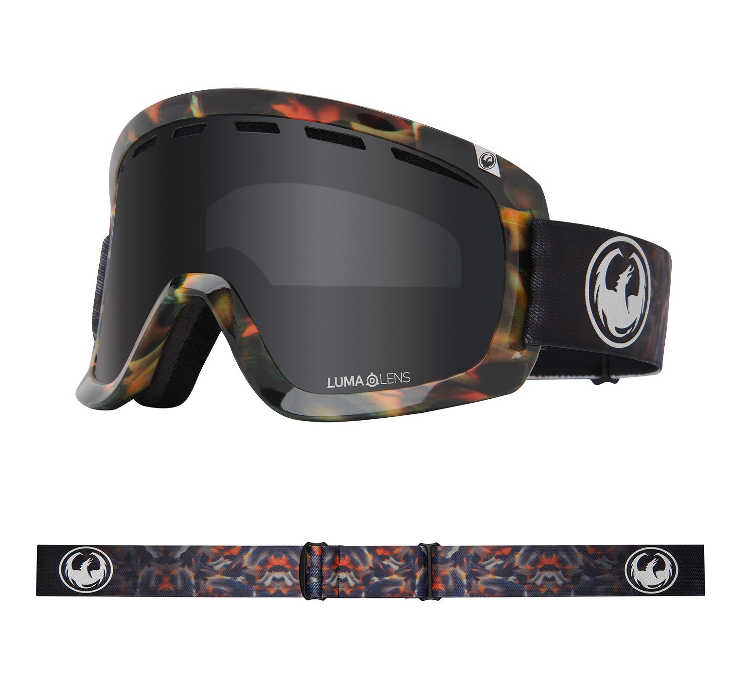 D1 OTG - Fire Leaf with Lumalens Dark Smoke Lens
