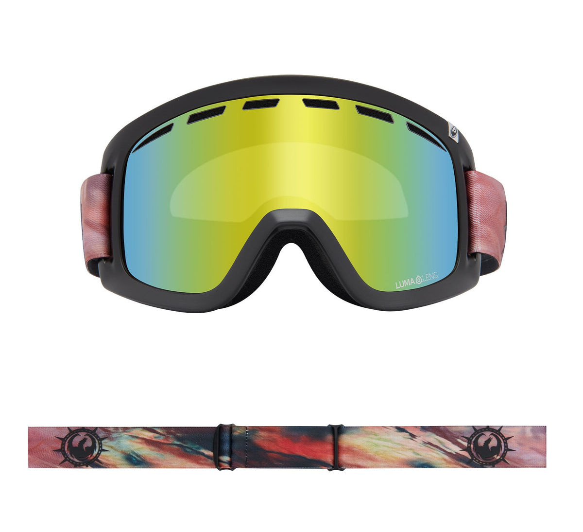 D1 OTG - Burnout with Lumalens Gold Ionized & Lumalens Light Rose Lens