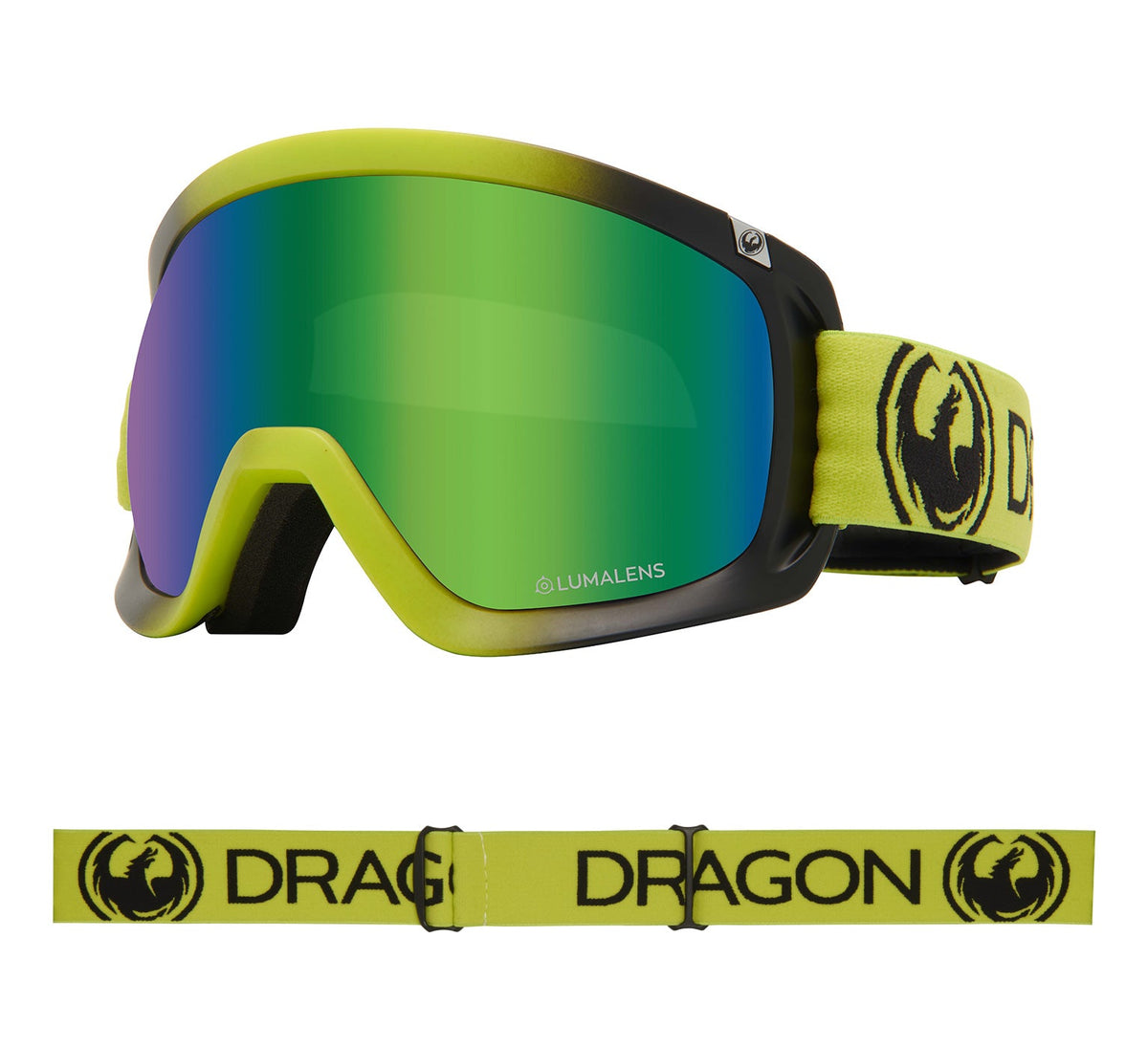 D3 OTG - Lime with Lumalens Green Ionized &amp; Lumalens Amber Lens