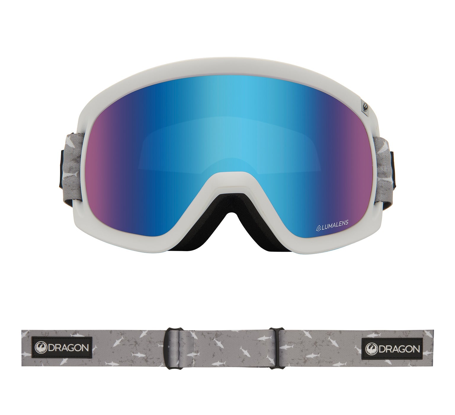D3 OTG - Sharky with Lumalens Blue Ionized & Lumalens Amber Lens