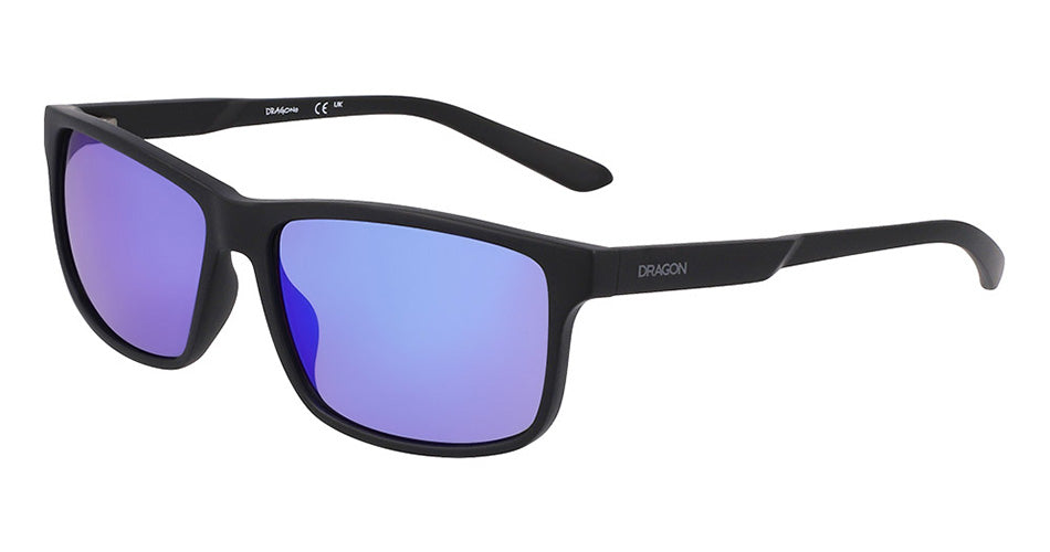 COUNT UPCYCLED - Matte Black with Lumalens Blue Ionized Lens