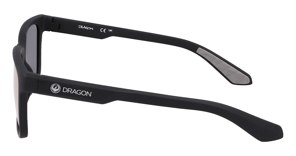 BEECH - Matte Black with Lumalens Red Ionized Lens