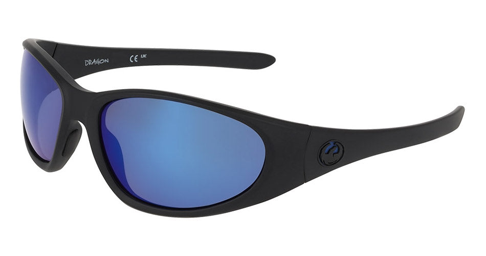 THE BOX 2.0 - Matte Black H2O with Polarized Lumalens Blue Mirror Lens