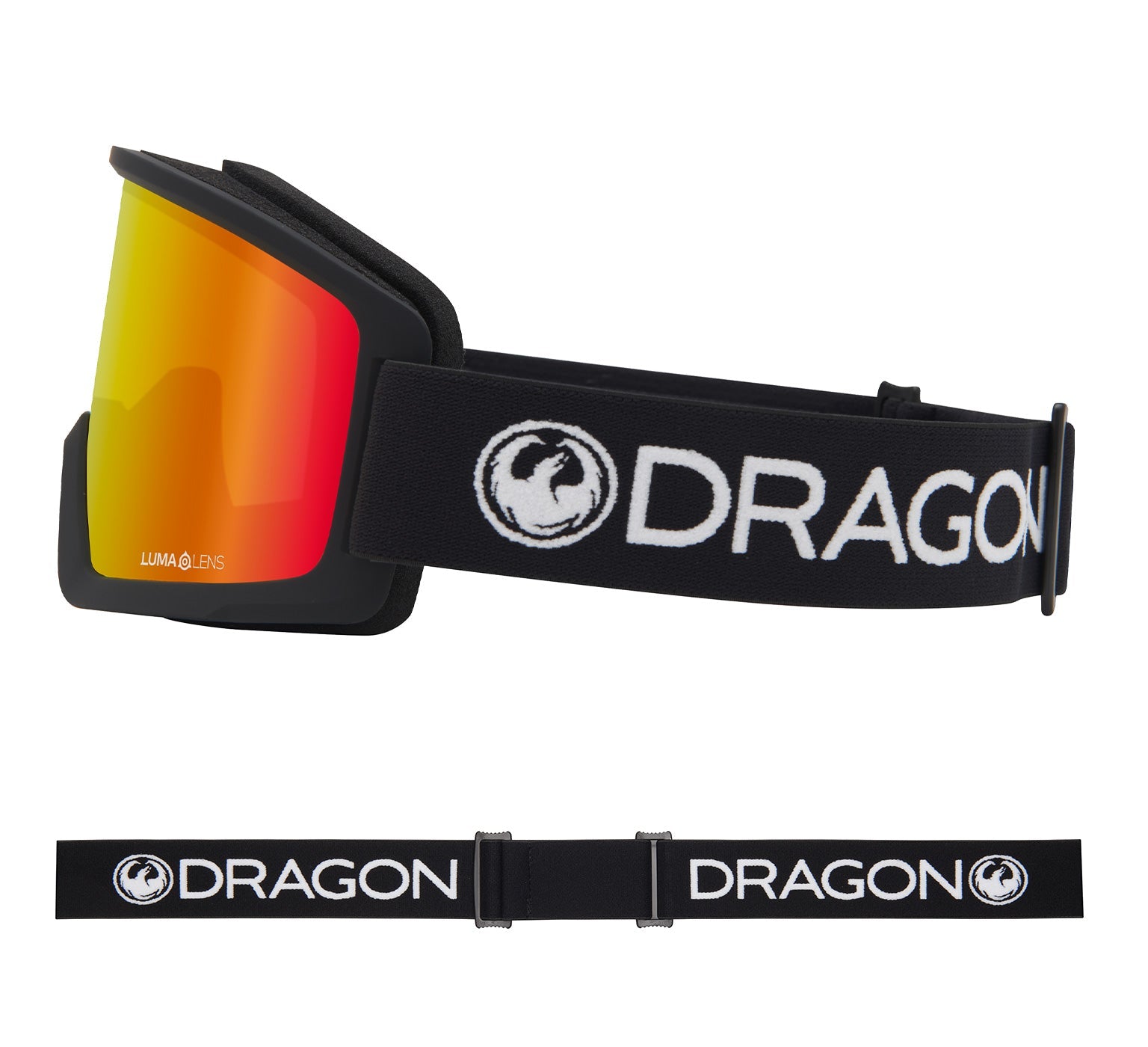 DX3 L OTG - Black with Lumalens Red Ionized Lens DRG156-002