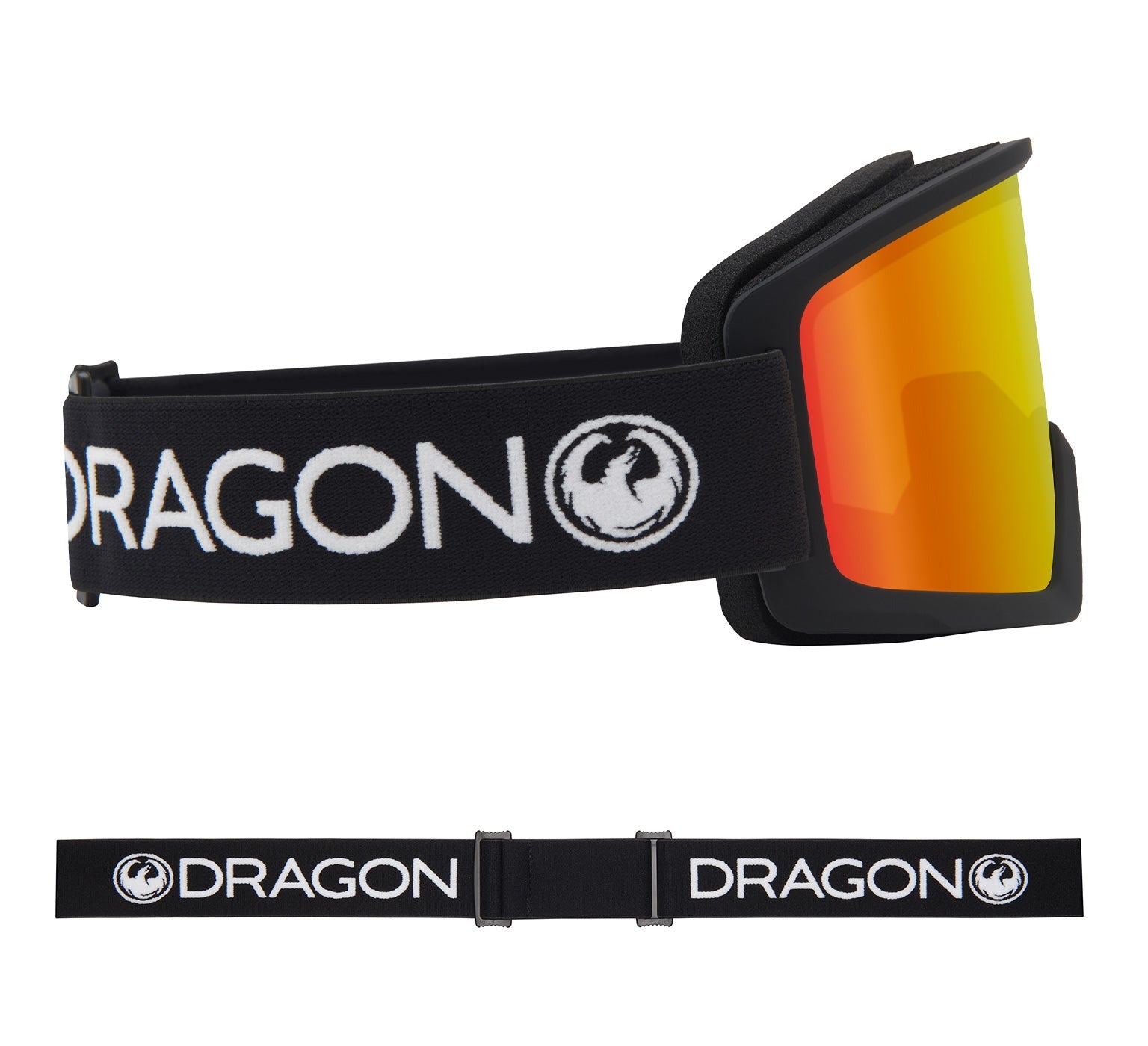 DX3 L OTG - Black with Lumalens Red Ionized Lens DRG156-002