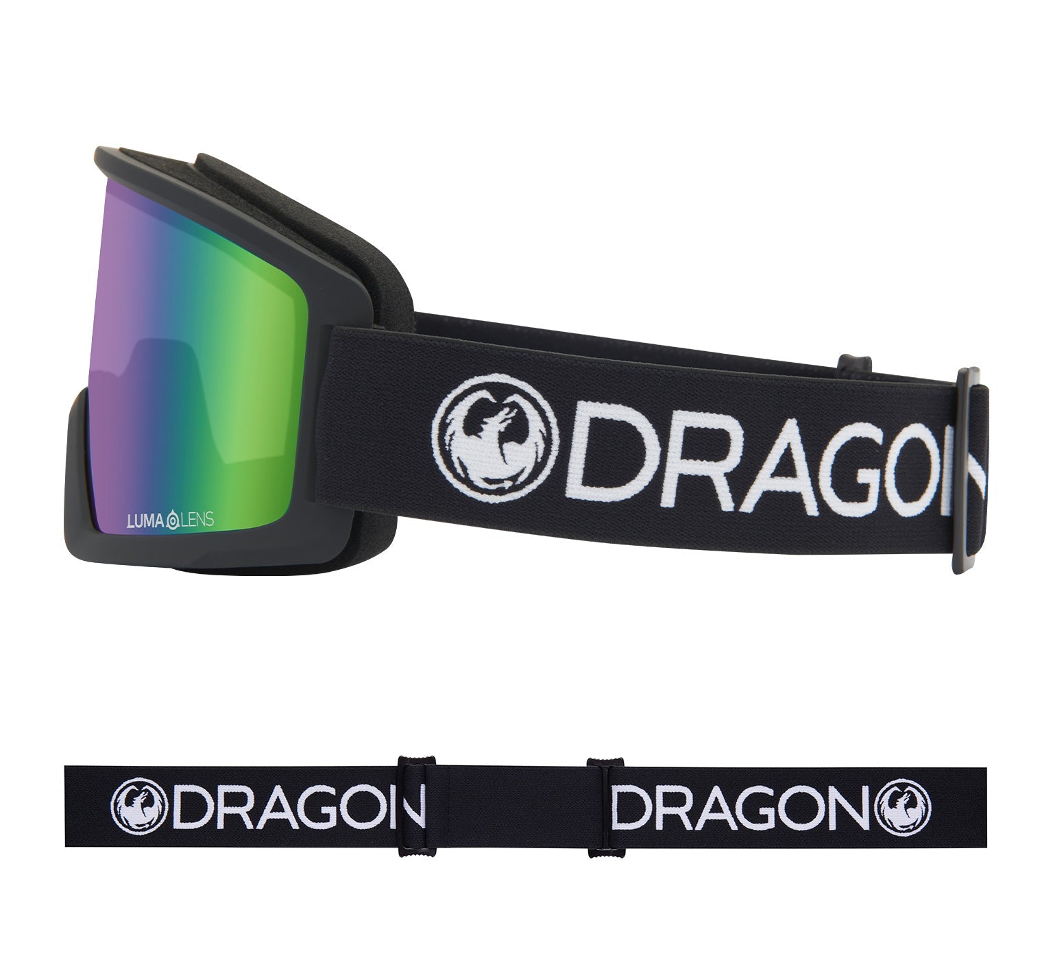 DX3 L OTG - Black with Lumalens Green Ionized Lens