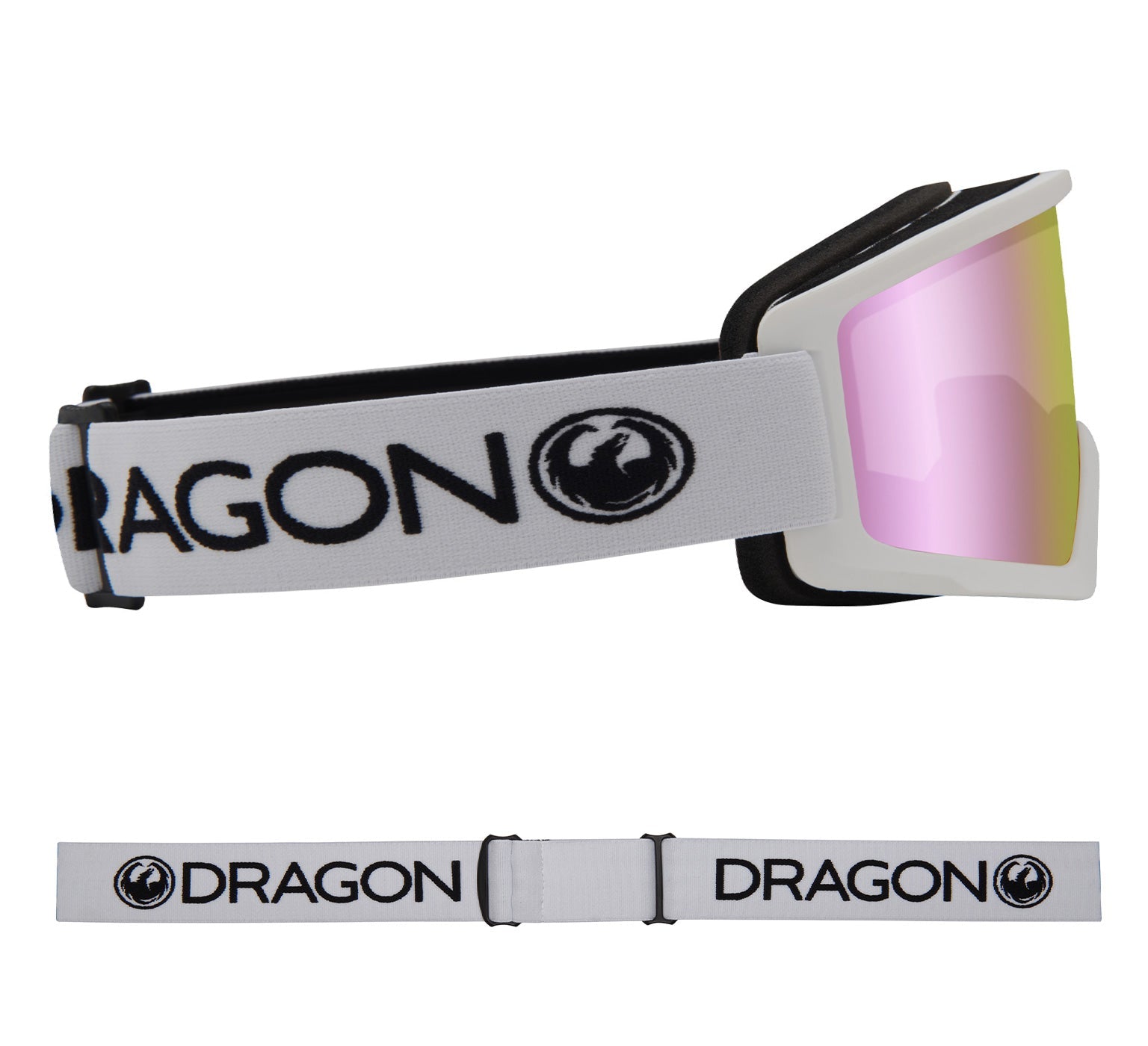 DX3 OTG - White with Lumalens Pink Ionized Lens