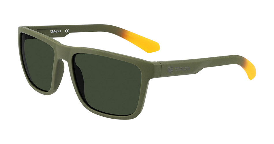 REED XL - Matte Olive Fade with Lumalens G15 Green Lens