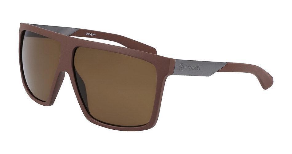 ULTRA - Matte Dark Brown with Polarized Lumalens Brown Lens
