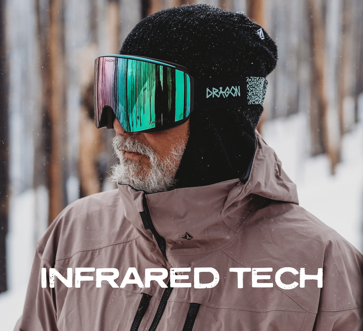 NFX2 - Blizzard with Lumalens Midnight & Lumalens Light Rose Lens