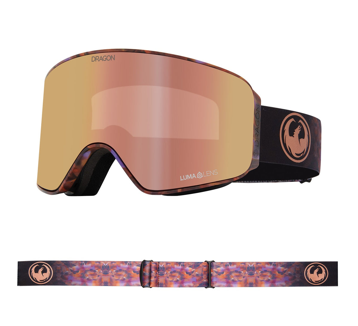 NFX MAG OTG - Amethyst with Lumalens Rose Gold Ionized &amp; Lumalens Violet Lens