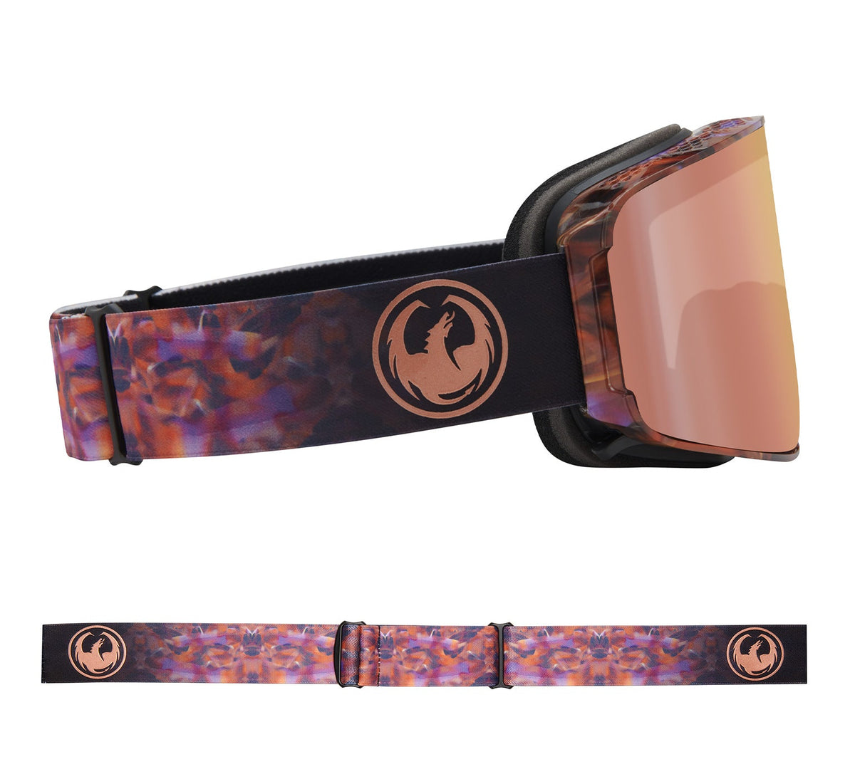 NFX MAG OTG - Amethyst with Lumalens Rose Gold Ionized & Lumalens Violet Lens