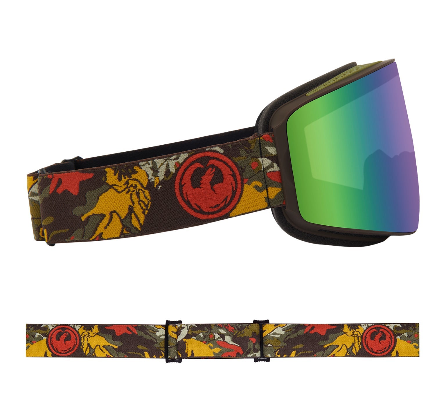 PXV - Leafy Camo with Lumalens Green Ionized & Lumalens Violet Lens