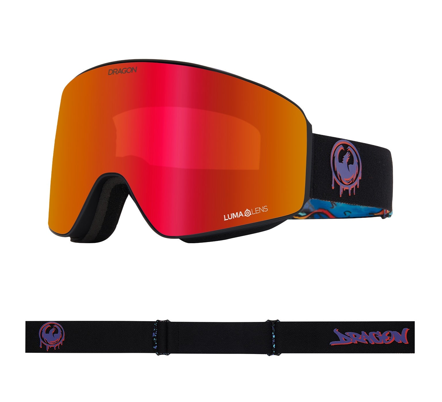 【DRAGON】ドラゴン PXV RED ION / LUMALENS PXV - Rattled with Lumalens Red Ionized & Lumalens Amber Lens