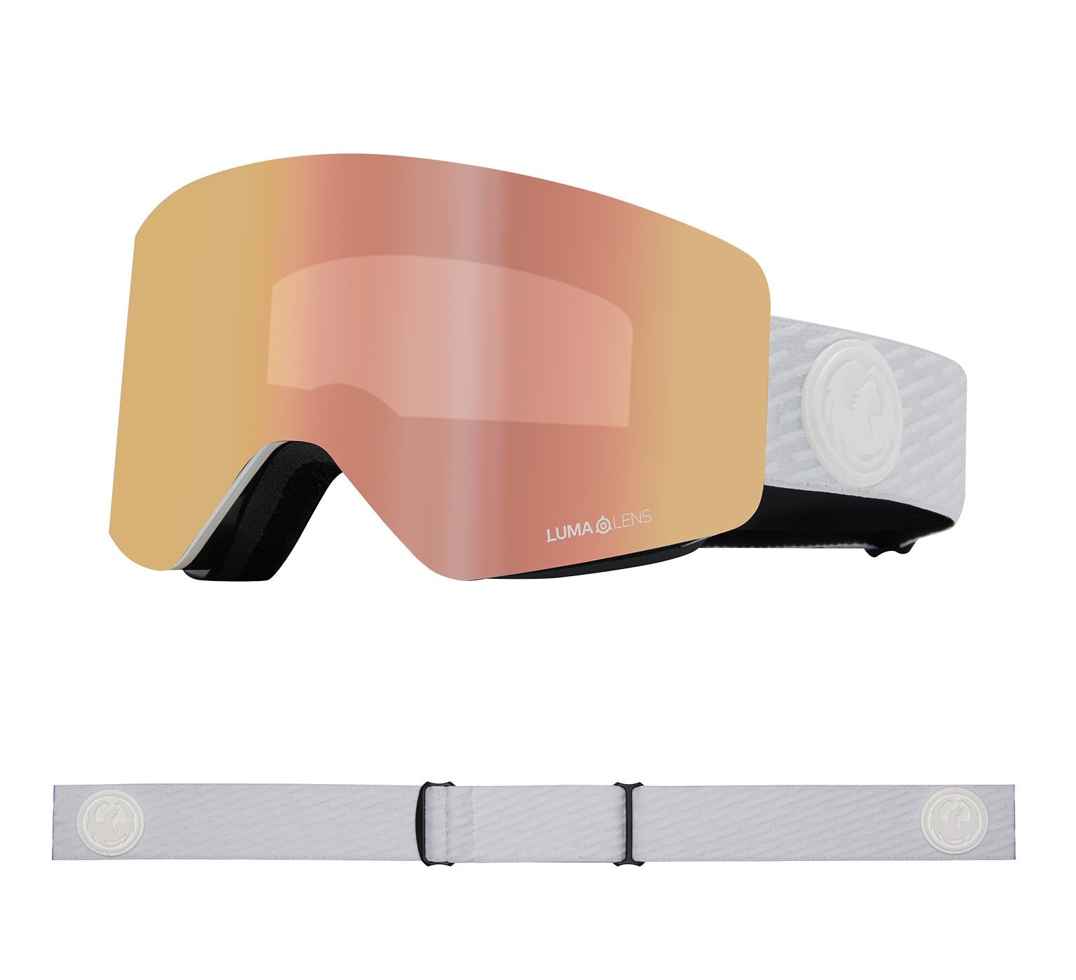 R1 OTG - Alpina with Lumalens Rose Gold Ionized & Lumalens Amber