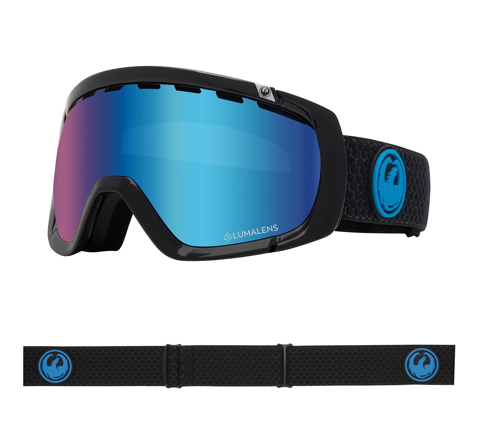 Rogue - Split with Lumalens Blue Ionized & Lumalens Amber Lens