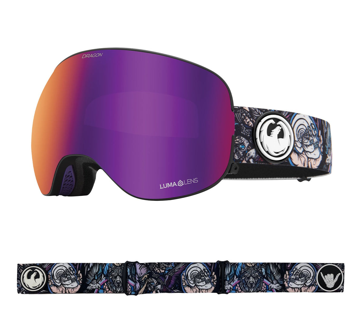 X2 - Schoph DAP with Lumalens Purple Ionized &amp; Lumalens Amber Lens