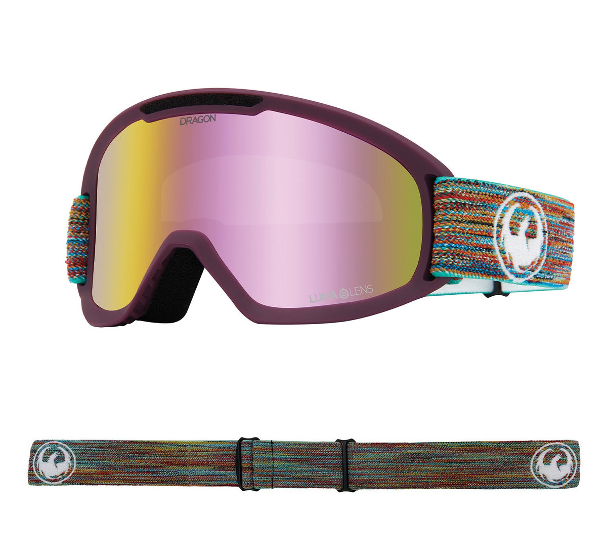 DX2 - Shred Together with Lumalens Pink Ionized &amp; Lumalens Dark Smoke Lens