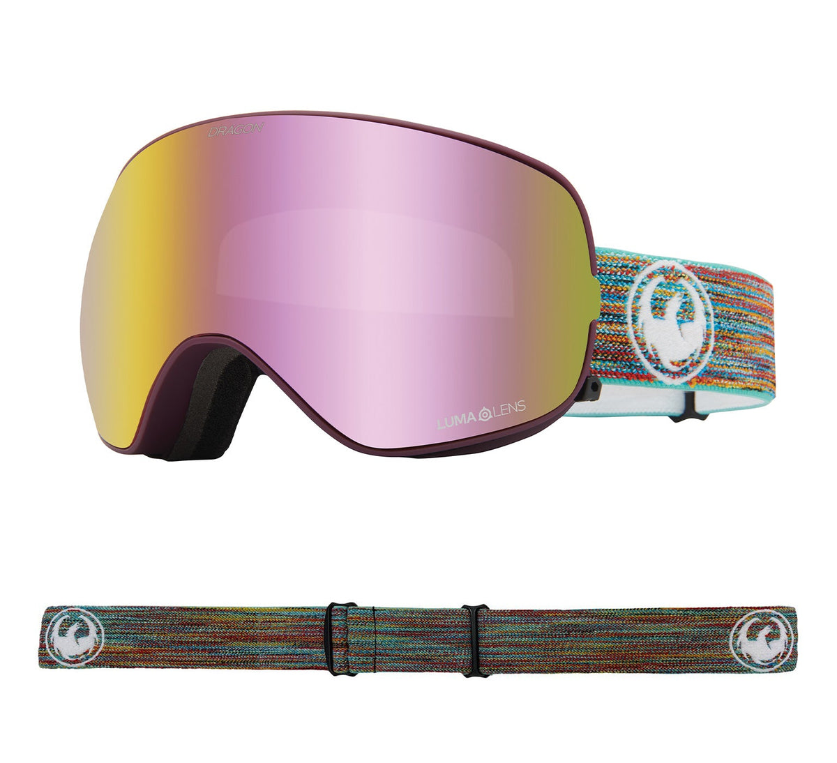 X2s - Shred Together with Lumalens Pink Ionized &amp; Lumalens Dark Smoke Lens
