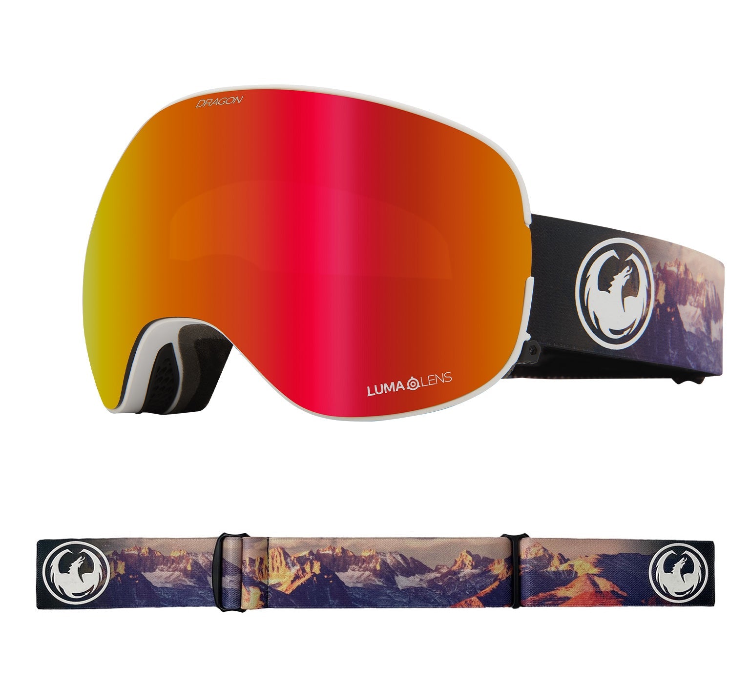 X2 - Sierra with Lumalens Red Ionized & Lumalens Rose Lens