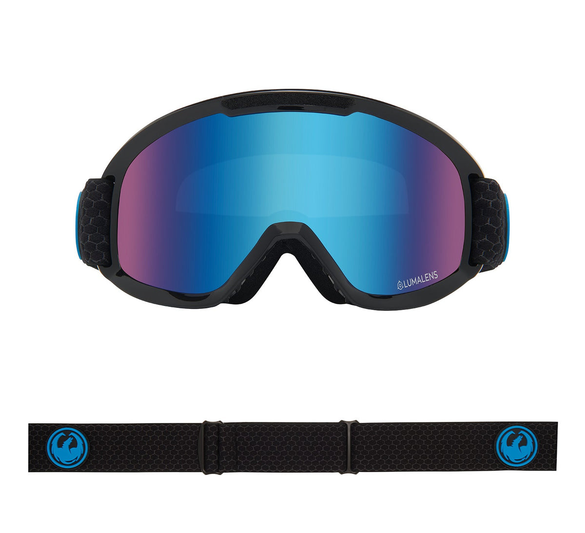 DX2 - Split with Lumalens Blue Ionized & Lumalens Amber Lens