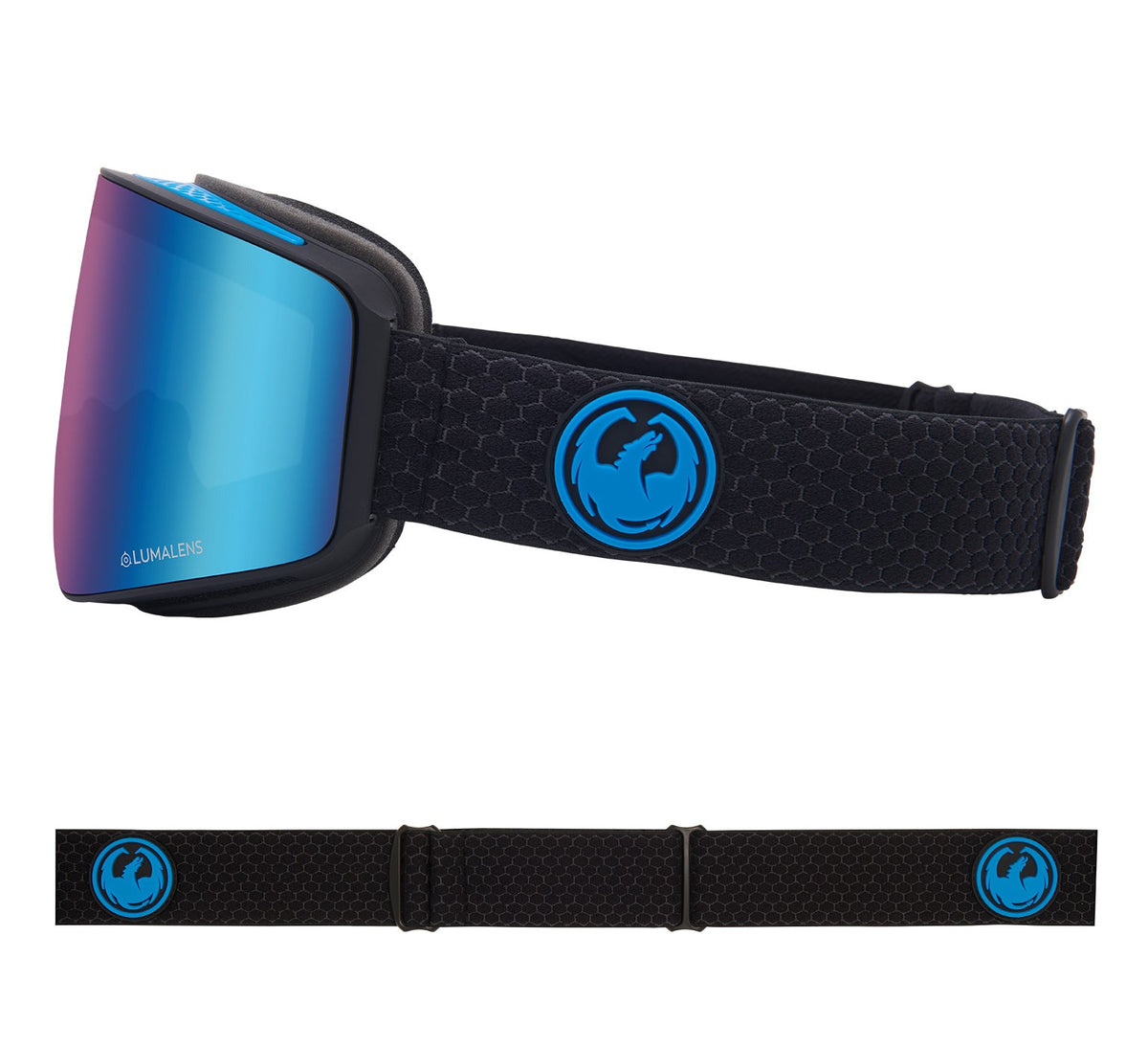 PXV - Split with Lumalens Blue Ionized & Lumalens Amber Lens