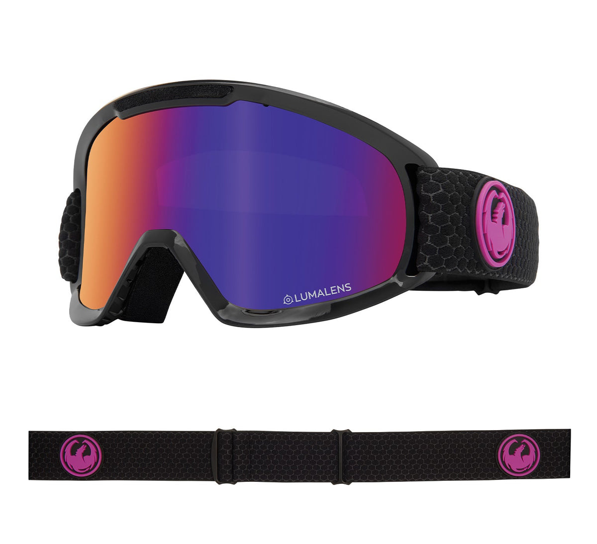 DX2 - Split with Lumalens Purple Ionized &amp; Lumalens Amber Lens