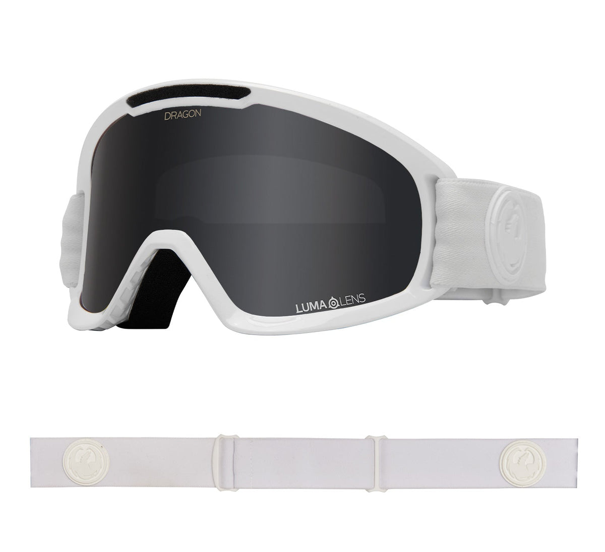 DX2 - Whiteout with Lumalens Dark Smoke &amp; Lumalens Pink Ionized Lens