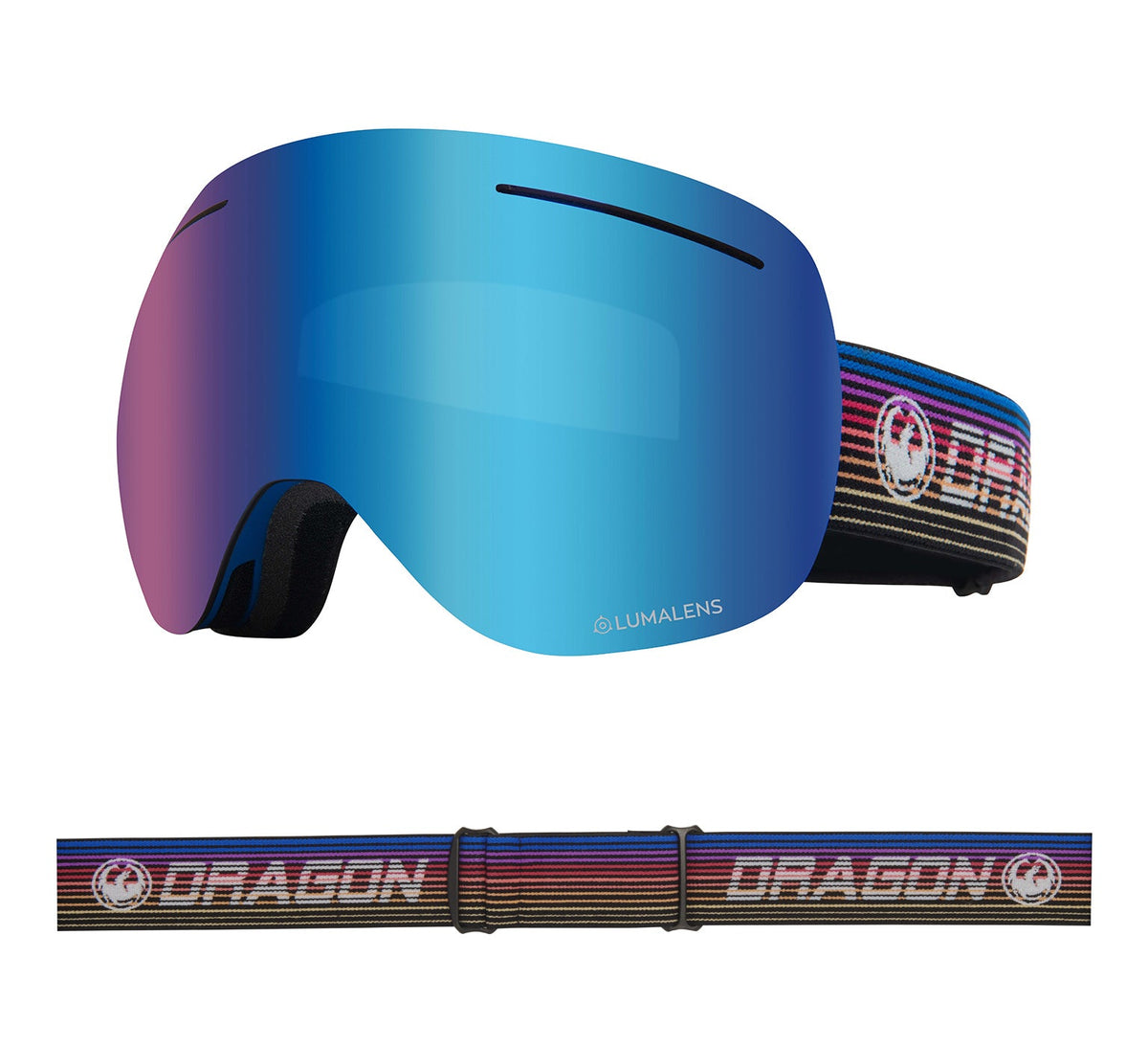 X1 - Gamer with Lumalens Blue Ionized &amp; Lumalens Amber Lens