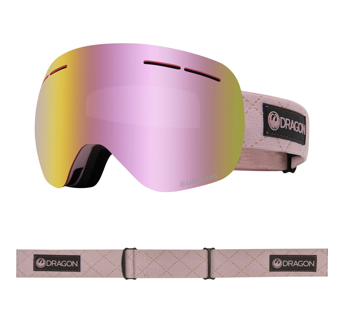 X1s - Blush with Lumalens Pink Ionized &amp; Lumalens Dark Smoke Lens