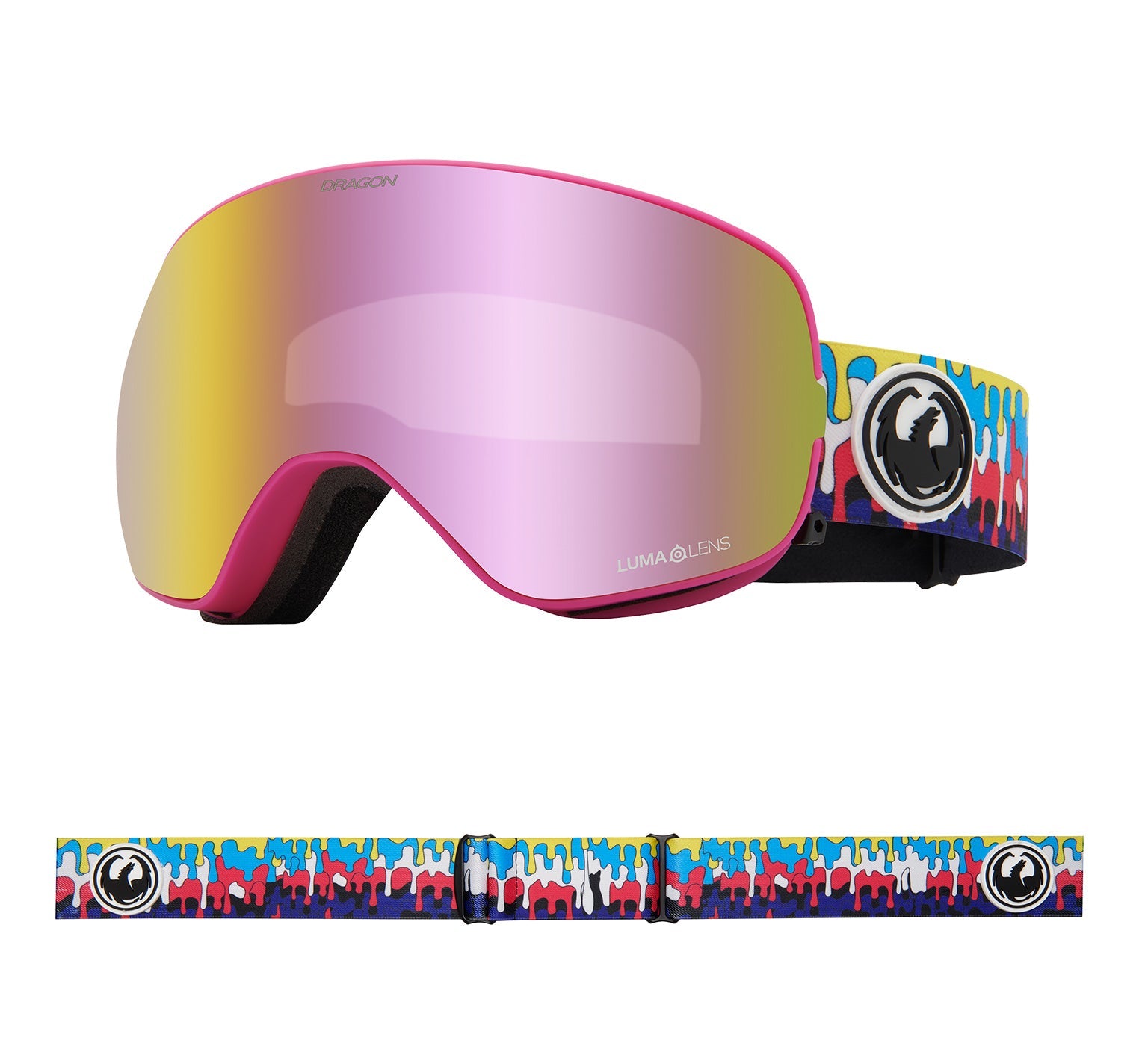 DRAGON X2S ゴーグル 722-622 stone pink ピンク DRAGON X2S ゴーグル 722-622 stone pink ピンク