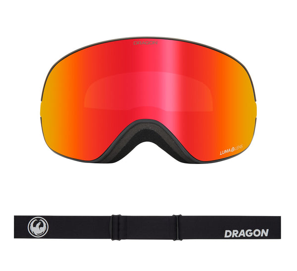 【人気色】DRAGON LUMALENS NFX ゴーグル オレンジ・レッド X2S-NOUVEAUBLACK-2_71c14d28-
