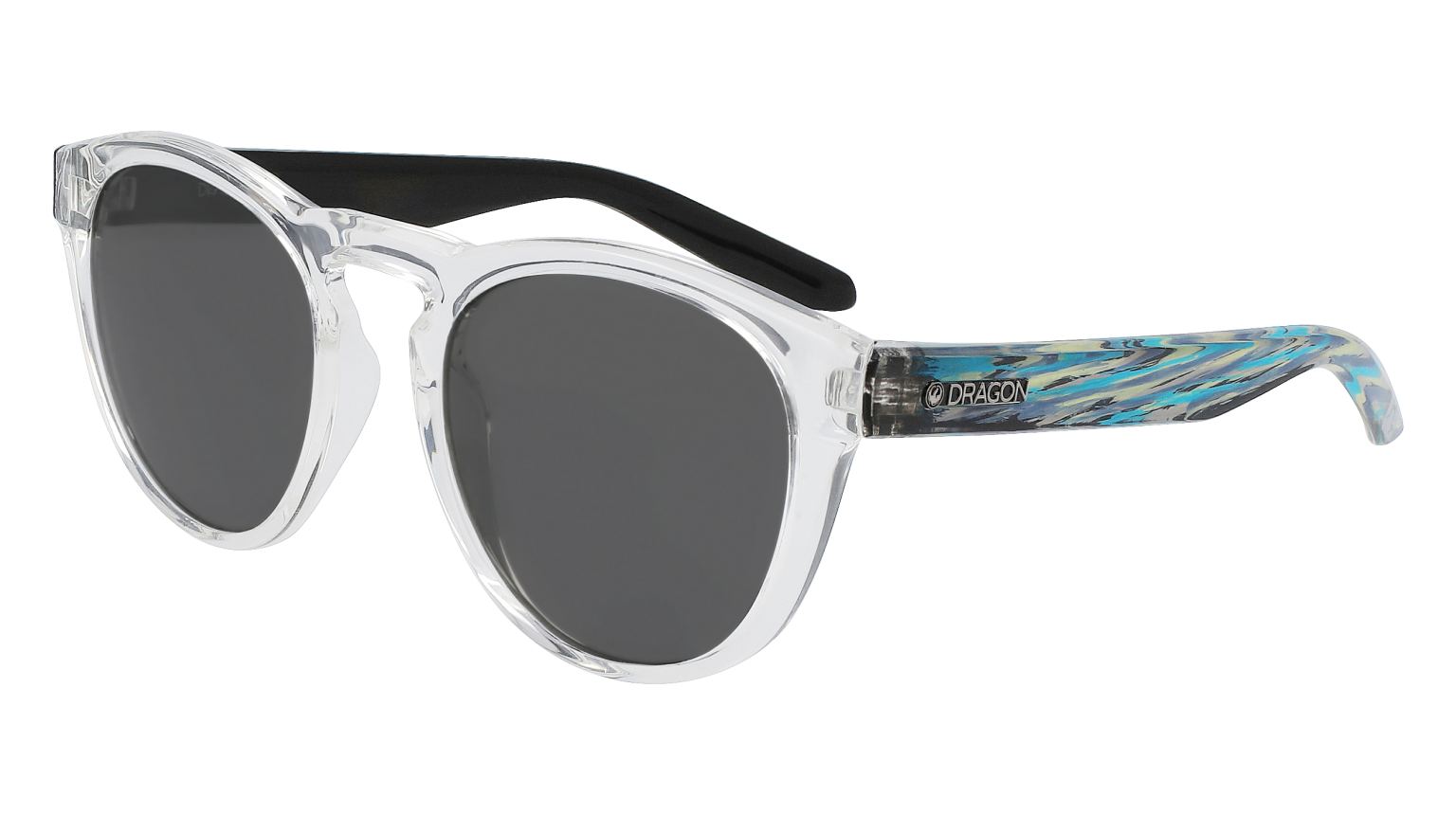 OPUS Shiny Aqua Rob Machado Resin with Lumalens Smoke Lens 41058 971 Dragon Alliance