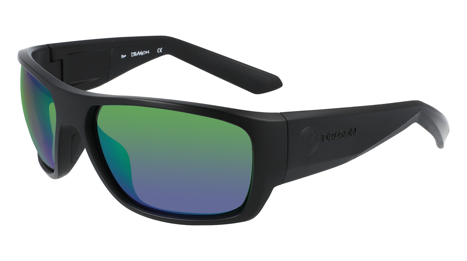 FLARE - Matte Black H2O with Polarized Lumalens Green Ionized Lens