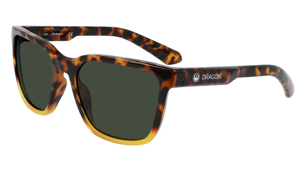 BURGEE - Shiny Tortoise Gradient with Lumalens G15 Green Lens