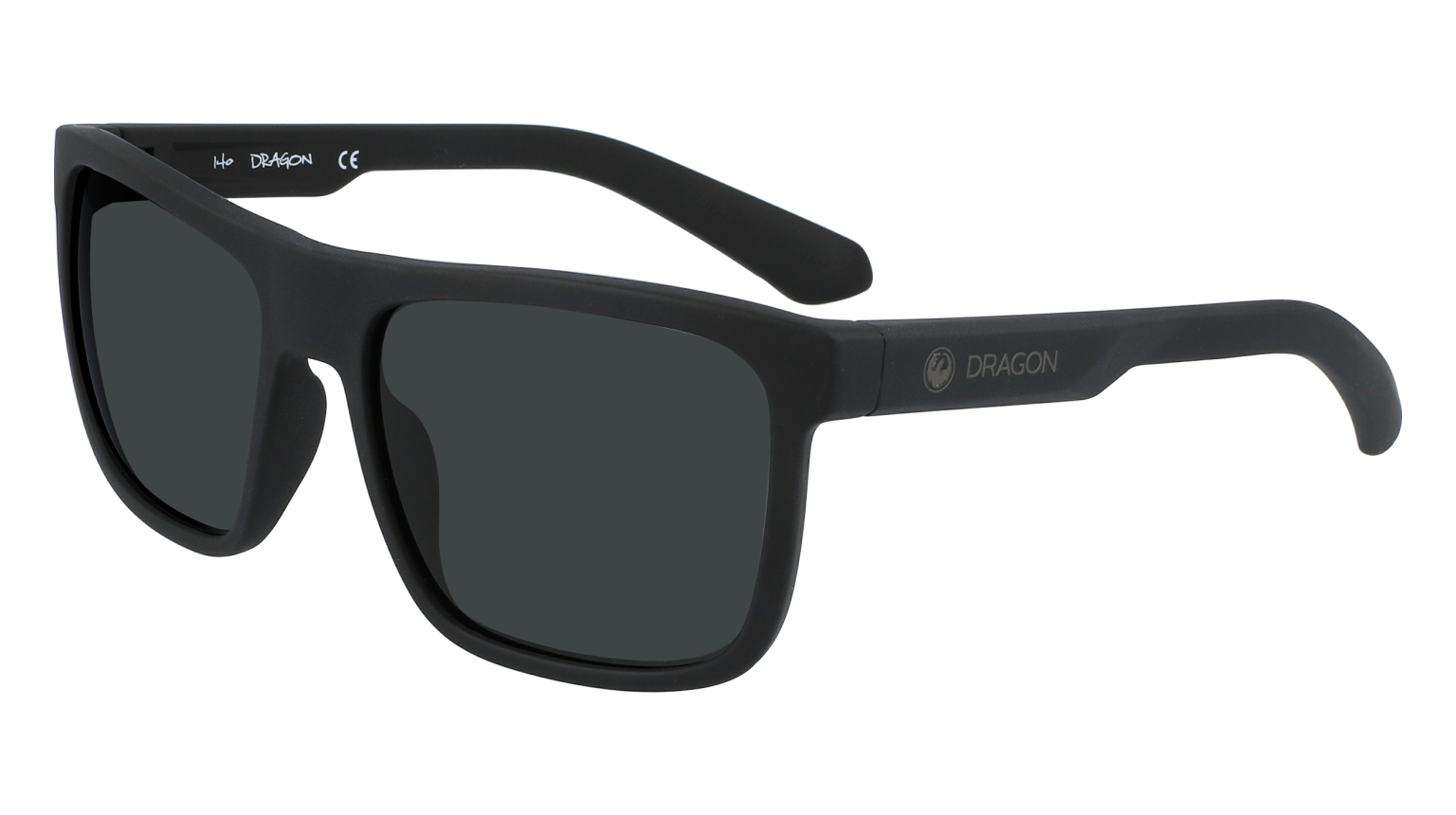 DAVIS - Matte Black with Lumalens Smoke Lens 48080-002 - Dragon Alliance